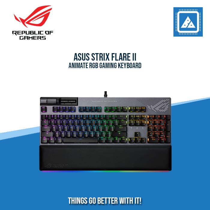 ASUS STRIX FLARE II ANIMATE RGB GAMING KEYBOARD ASUS STRIX FLARE II ANIMATE RGB GAMING KEYBOARD